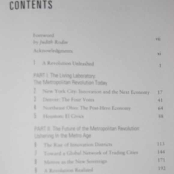 Book: "The Metropolitan Revolution" A must read for better future for our nation - Picture 3 of 4